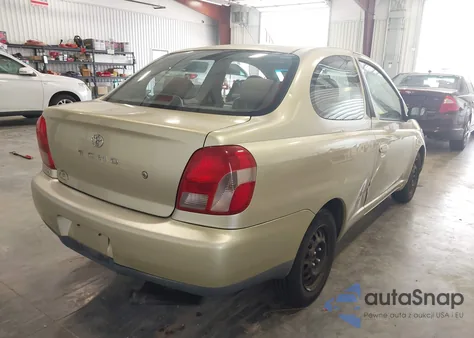 2001 Toyota Echo z USA, uszkodzony, nr VIN JTDAT123510195619